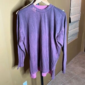 Dr. Collectors Teddy Forever Tie Dye Men's Purple Sun washed Size S NWOT